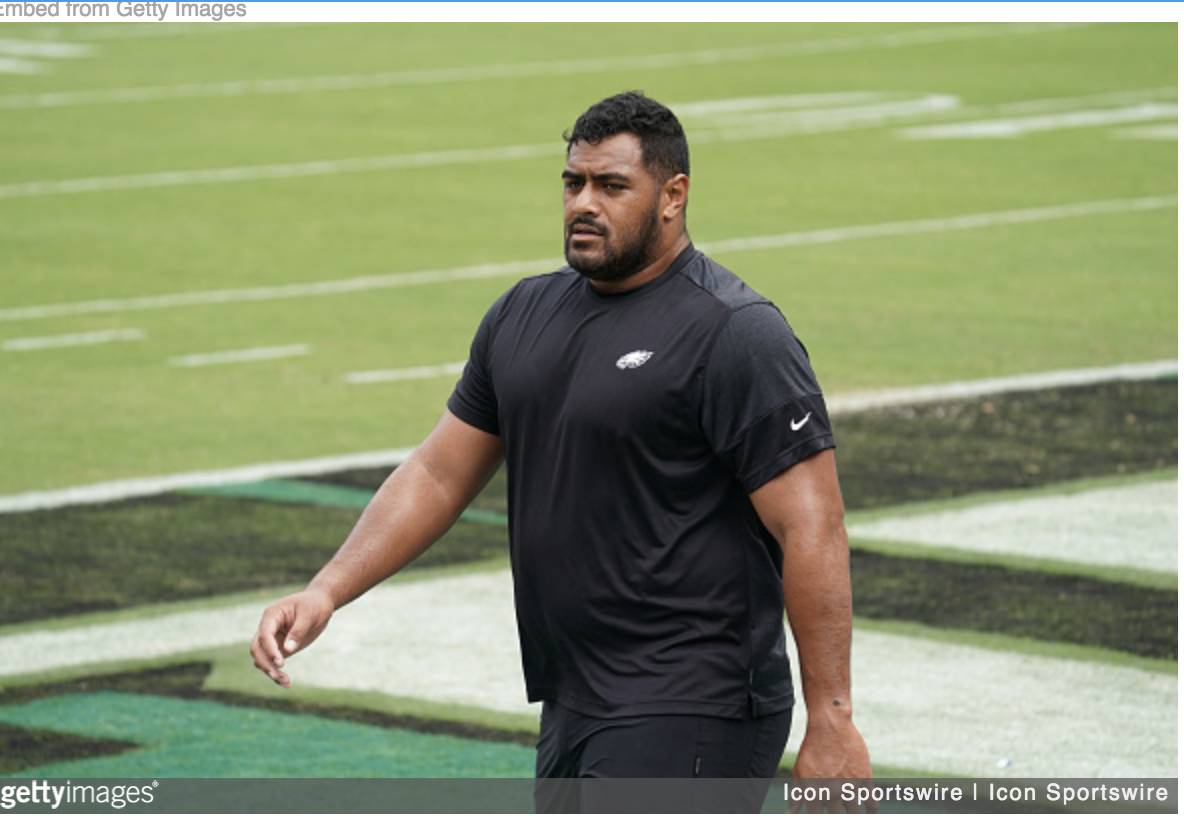 With Bodyguard Down, Mailata Steps Into Starting Role