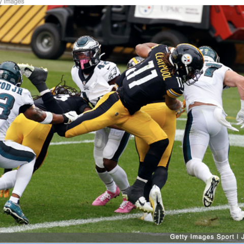 Second-Round Knockout: Eagles Succumb To Claypool, Steelers