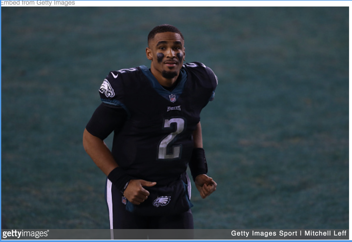 Hurts Gets Encore; Birds Secondary Takes Big Hit