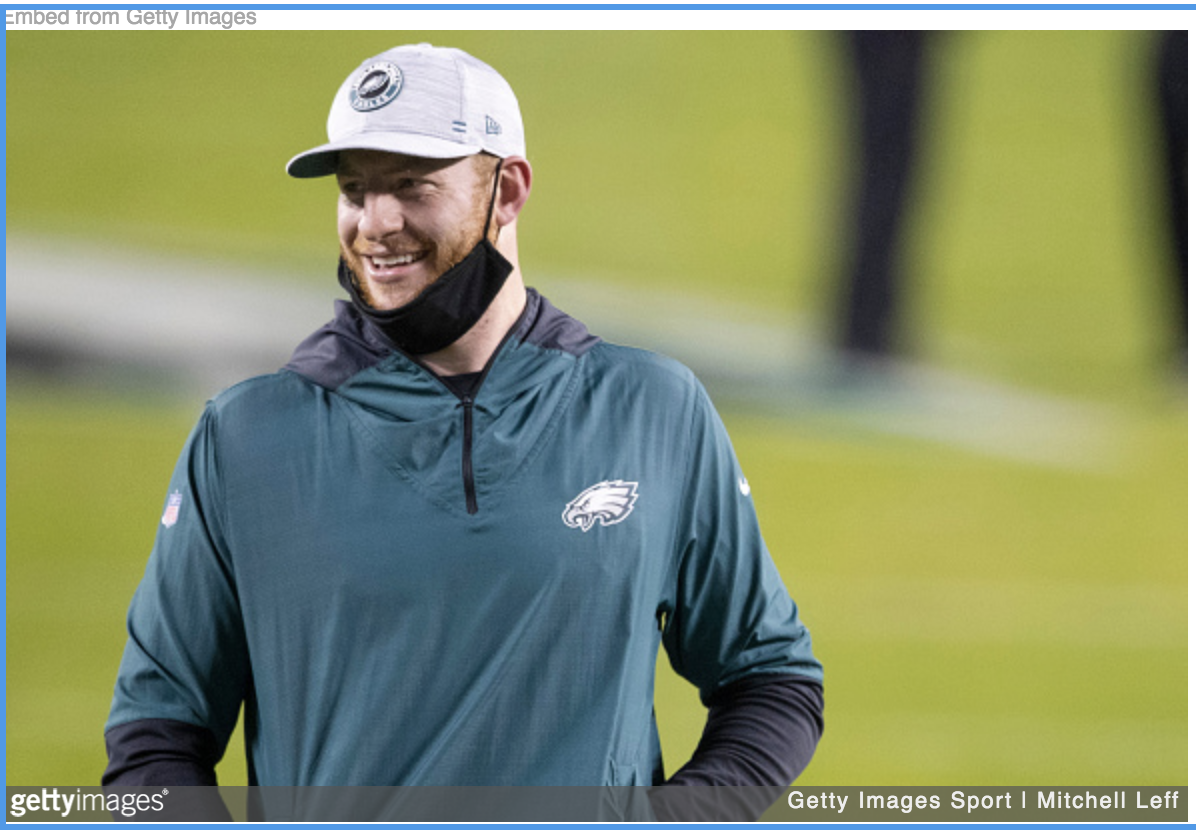 Inside The Birds: Future First For Wentz?