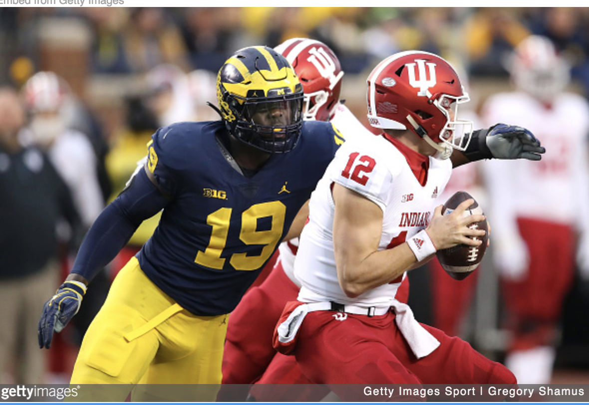 Paye-Off: Would Birds Move Down For Michigan Edge Rusher?