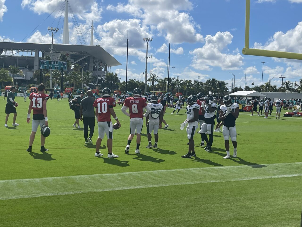Eagles-Dolphins Joint Practice