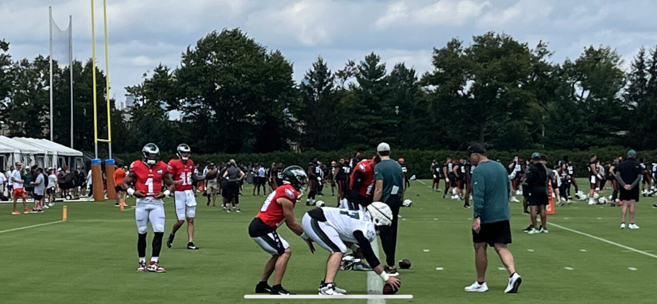 joint practice Eagles-Browns