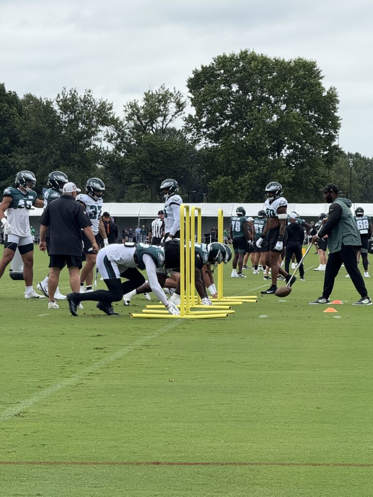 dicecco eagles 2025 training camp