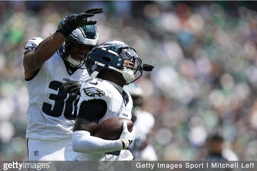 Eagles browns 2025 preseason mukuba getty