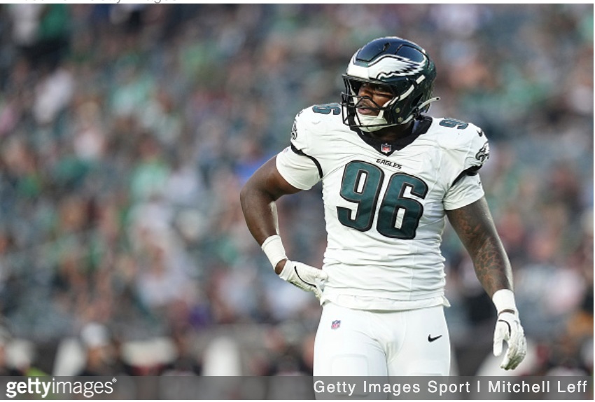Gabe Hall eagles 2025 getty 