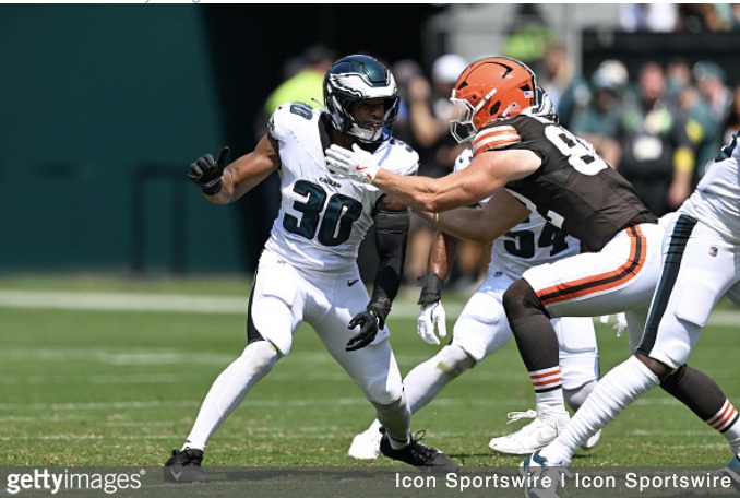 jihaad campbell eagles getty vs bengals 2025 preseason