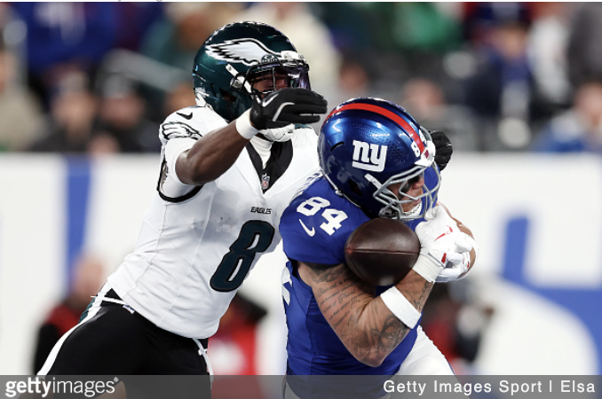 Adoree Jackson vs. Giants Week 6 getty