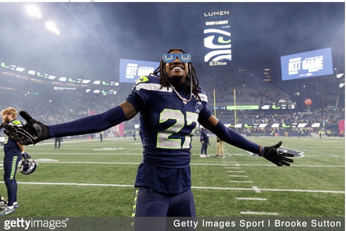 Riq Woolen getty images 2026 fre agent signing