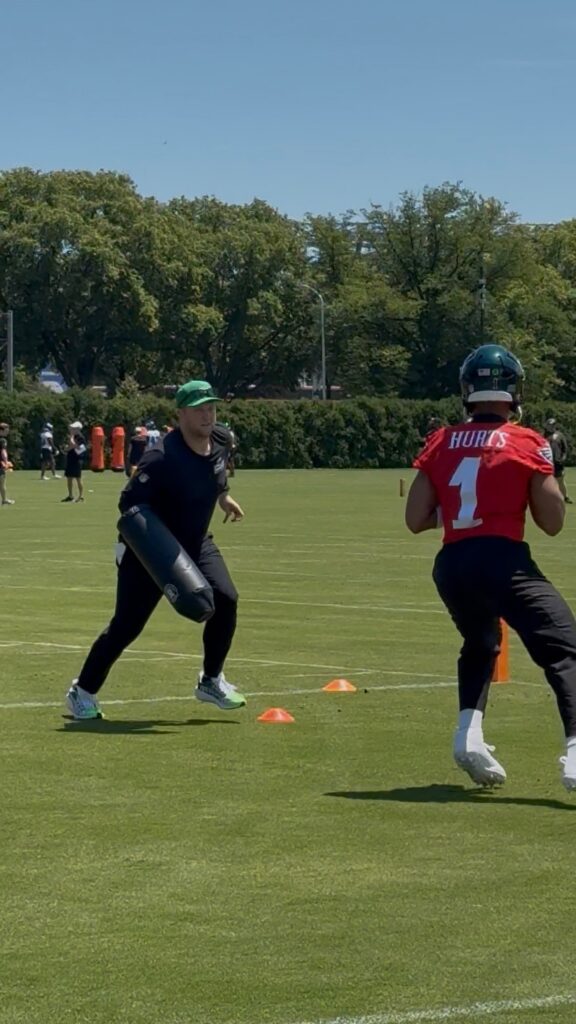 dicecco parks frazier jalen hurts 2026 camp