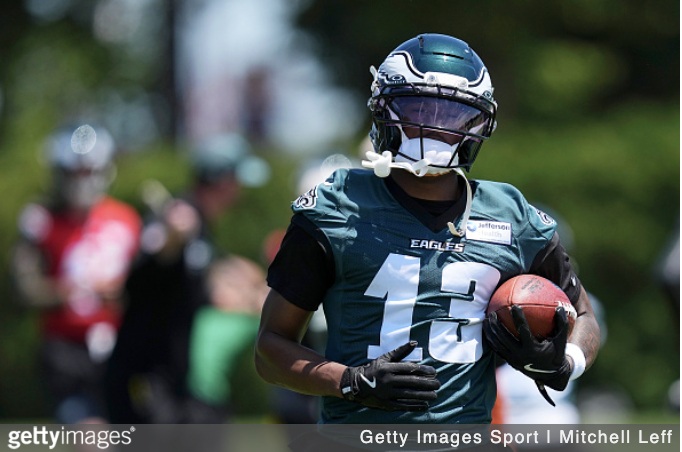 getty dontayvion wicks 2026 minicamp