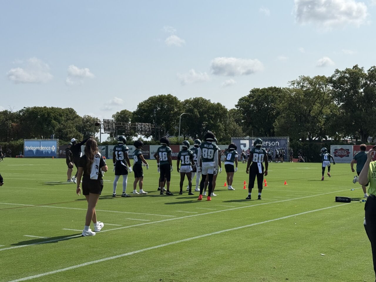 Philadelphia Eagles wide receivers