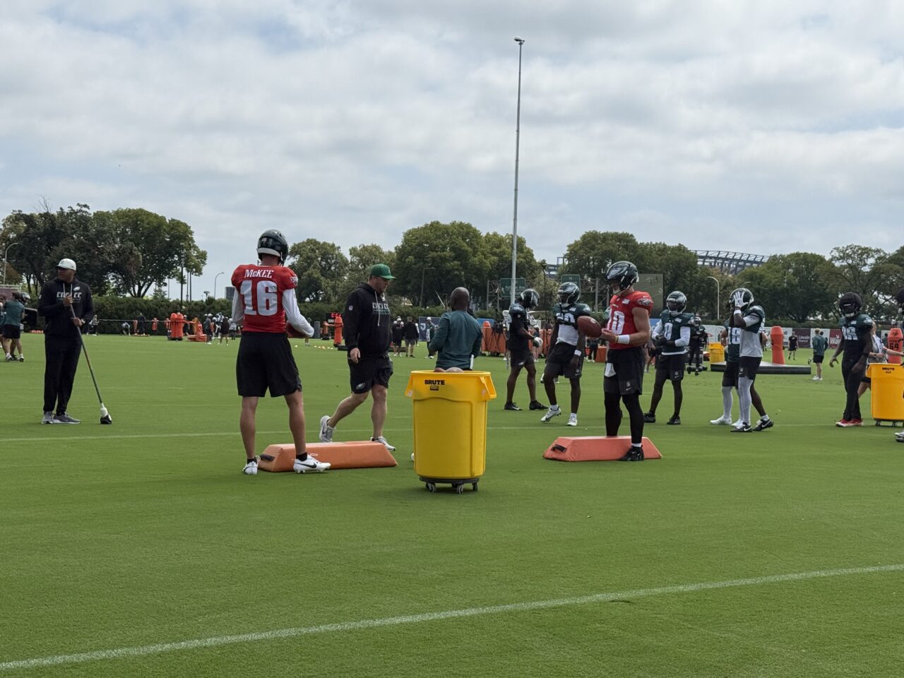 DiCecco 2026 training camp QBs