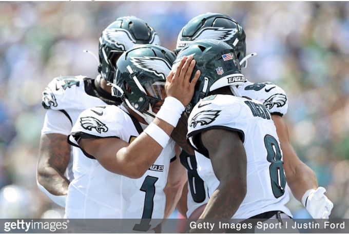 eagles titans week 2 2026 getty hurts bigsby