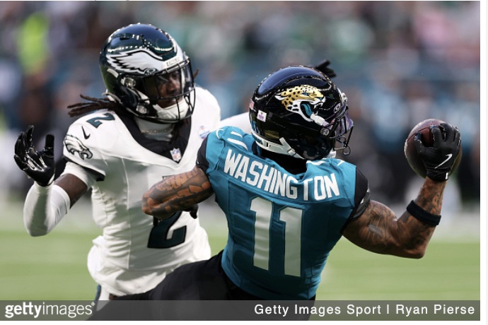 eagles jags getty 2026 week 5 london parker washington riq woolen